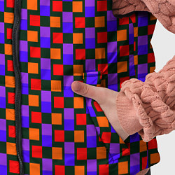 Детский жилет Игровой тетрис, цвет: 3D-красный — фото 2