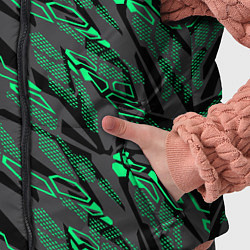 Детский жилет Абстрактный камуфляжный узор, цвет: 3D-черный — фото 2