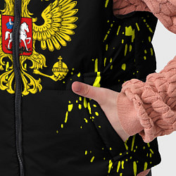 Детский жилет Borussia жёлтые краски, цвет: 3D-черный — фото 2