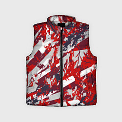 Детский жилет Абстрактный узор с концепцией, цвет: 3D-светло-серый