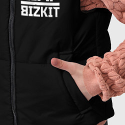 Детский жилет Lim Bizkit logo, цвет: 3D-черный — фото 2