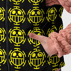 Детский жилет One piece pirate king pattern, цвет: 3D-светло-серый — фото 2