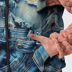 Детский жилет Denim rags - fashion trend, цвет: 3D-светло-серый — фото 2