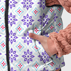 Детский жилет Красивый цветочный узор, цвет: 3D-красный — фото 2