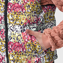 Детский жилет Граффити с узорами, цвет: 3D-красный — фото 2