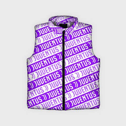 Детский жилет Juventus pattern / 3D-Светло-серый – фото 1