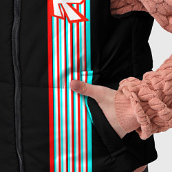 Детский жилет Roblox glitch line, цвет: 3D-черный — фото 2