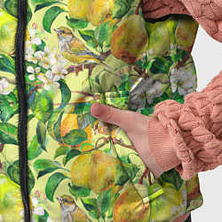 Детский жилет Птица на грушевом дереве, цвет: 3D-черный — фото 2