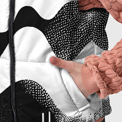 Детский жилет Солнечный дождь - абстракция, цвет: 3D-светло-серый — фото 2