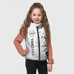 Детский жилет Arsenal - white gradient по-вертикали, цвет: 3D-черный — фото 2