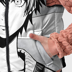 Детский жилет A boy manga, цвет: 3D-светло-серый — фото 2