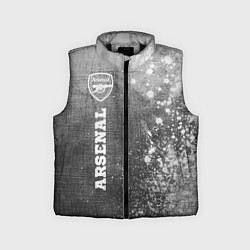 Детский жилет Arsenal - grey gradient по-вертикали