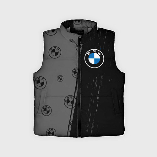 Детский жилет Bmw performance Темный / 3D-Светло-серый – фото 1