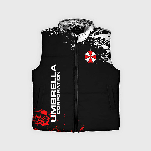 Детский жилет Resident evil - вирус / 3D-Светло-серый – фото 1