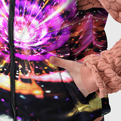 Детский жилет Оптический узор цветок, цвет: 3D-светло-серый — фото 2