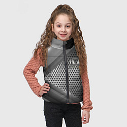 Детский жилет Honda metal motors, цвет: 3D-светло-серый — фото 2
