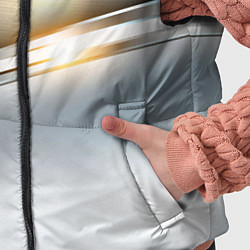 Детский жилет Volvo жёлтый метал, цвет: 3D-черный — фото 2