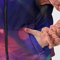 Детский жилет Абстракция - брызги, цвет: 3D-черный — фото 2