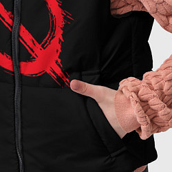 Детский жилет СССР логотип серп и молот, цвет: 3D-черный — фото 2