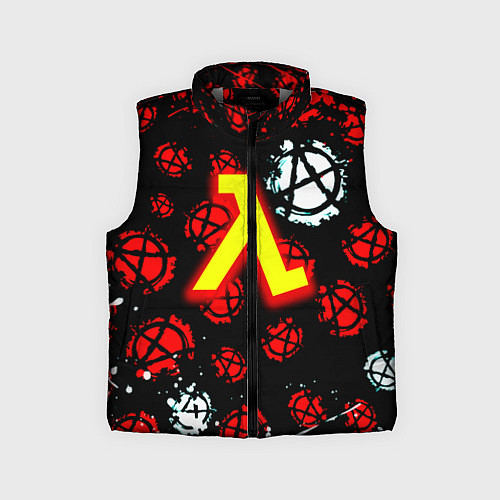 Детский жилет Half life anarhy / 3D-Светло-серый – фото 1