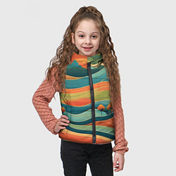 Детский жилет Поля луга, цвет: 3D-светло-серый — фото 2