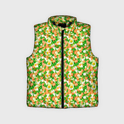 Детский жилет Салат - Оливье, цвет: 3D-черный