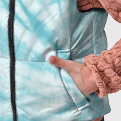 Детский жилет Голубой тай дай, цвет: 3D-черный — фото 2