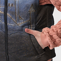Детский жилет Замок принцессы, цвет: 3D-черный — фото 2