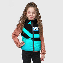 Детский жилет Dayz geometry, цвет: 3D-красный — фото 2