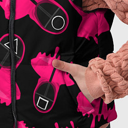 Детский жилет Стражи из игры в кальмара, цвет: 3D-светло-серый — фото 2