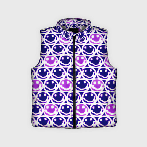 Детский жилет Nirvana neon smile / 3D-Светло-серый – фото 1