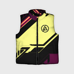 Детский жилет Linkin park geometry steel, цвет: 3D-черный