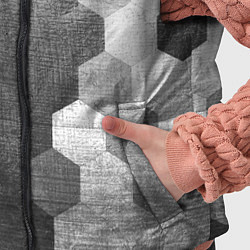 Детский жилет Mazda - grey gradient по-вертикали, цвет: 3D-черный — фото 2