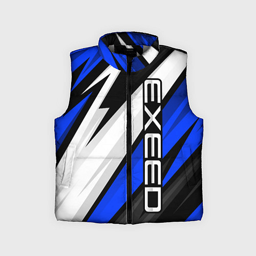 Детский жилет Exeed - blue sport / 3D-Светло-серый – фото 1