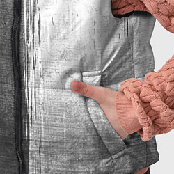 Детский жилет Sally Face - grey gradient по-вертикали, цвет: 3D-черный — фото 2