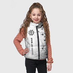 Детский жилет Gears of War - white gradient по-вертикали, цвет: 3D-черный — фото 2