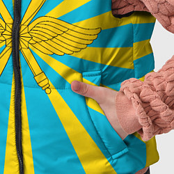 Детский жилет Воздушно-космические силы, цвет: 3D-черный — фото 2