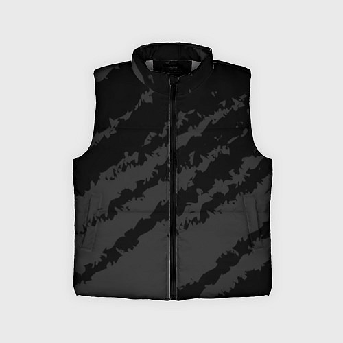 Детский жилет The color is black and gray / 3D-Светло-серый – фото 1