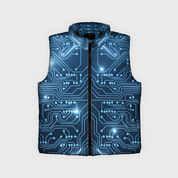 Детский жилет Системная плата, цвет: 3D-черный