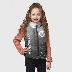 Детский жилет Yamaha - grey gradient вертикально, цвет: 3D-черный — фото 2
