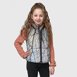 Детский жилет Прожилки растения, цвет: 3D-красный — фото 2