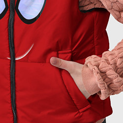 Детский жилет Человек паук глаза питера, цвет: 3D-черный — фото 2