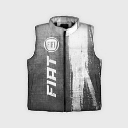 Детский жилет Fiat - grey gradient по-вертикали, цвет: 3D-черный