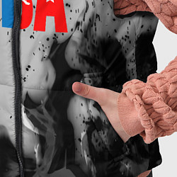 Детский жилет NASA неоновый огонь, цвет: 3D-красный — фото 2