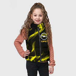 Детский жилет Opel огненный стиль, цвет: 3D-красный — фото 2