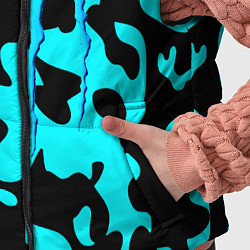 Детский жилет Monster energy камуфляж голубой, цвет: 3D-черный — фото 2