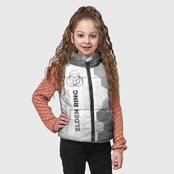 Детский жилет Elden Ring - white gradient по-вертикали, цвет: 3D-черный — фото 2