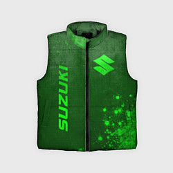Детский жилет Suzuki - green gradient вертикально