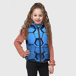 Детский жилет Синий бронежилет, цвет: 3D-черный — фото 2