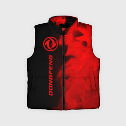 Детский жилет Dongfeng - red gradient по-вертикали, цвет: 3D-черный